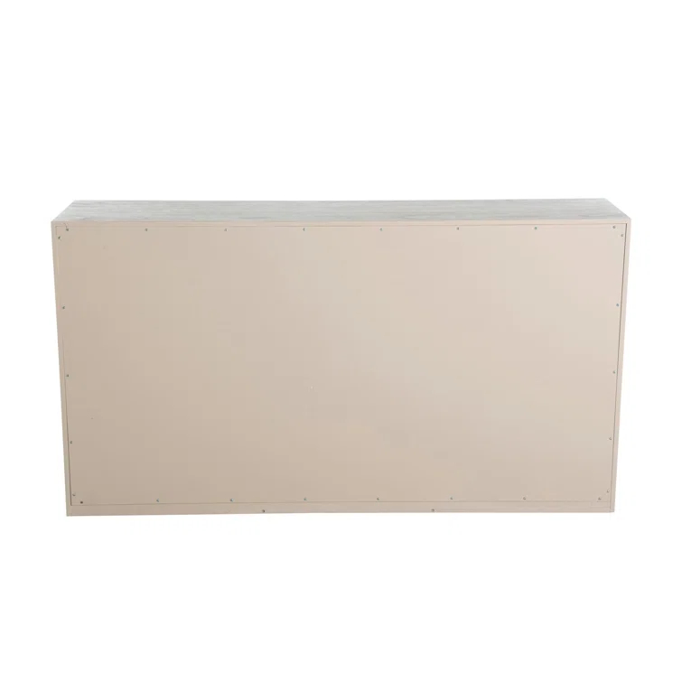 Arlee Cerused Natural Blonde Wood Console Table