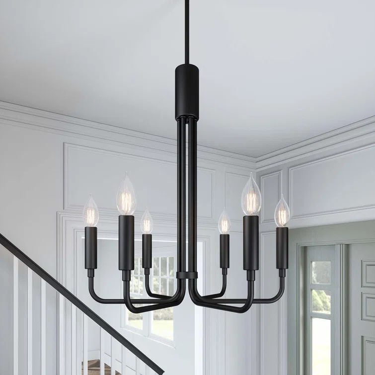 Modway Rekindle 6-Light Chandelier