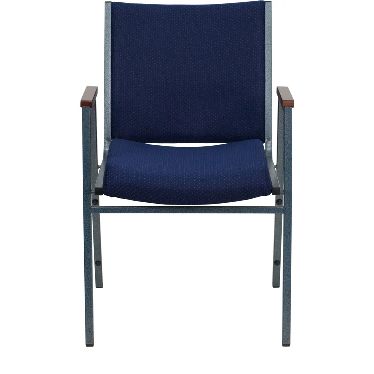 Offex Aliya Heavy Duty Stack Chair with Arms & Reviews | Wayfair