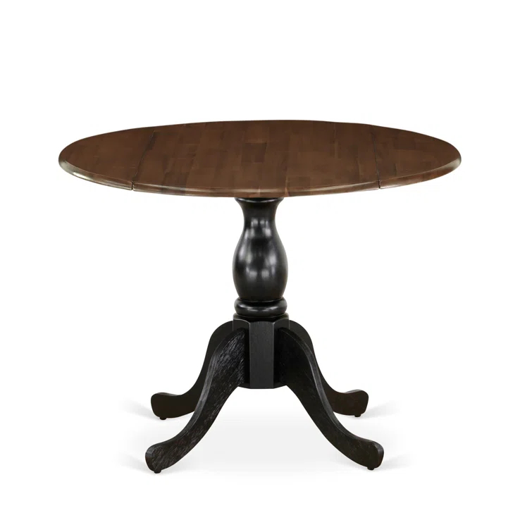 Dublin Extendable Round Solid Wood Dining Table