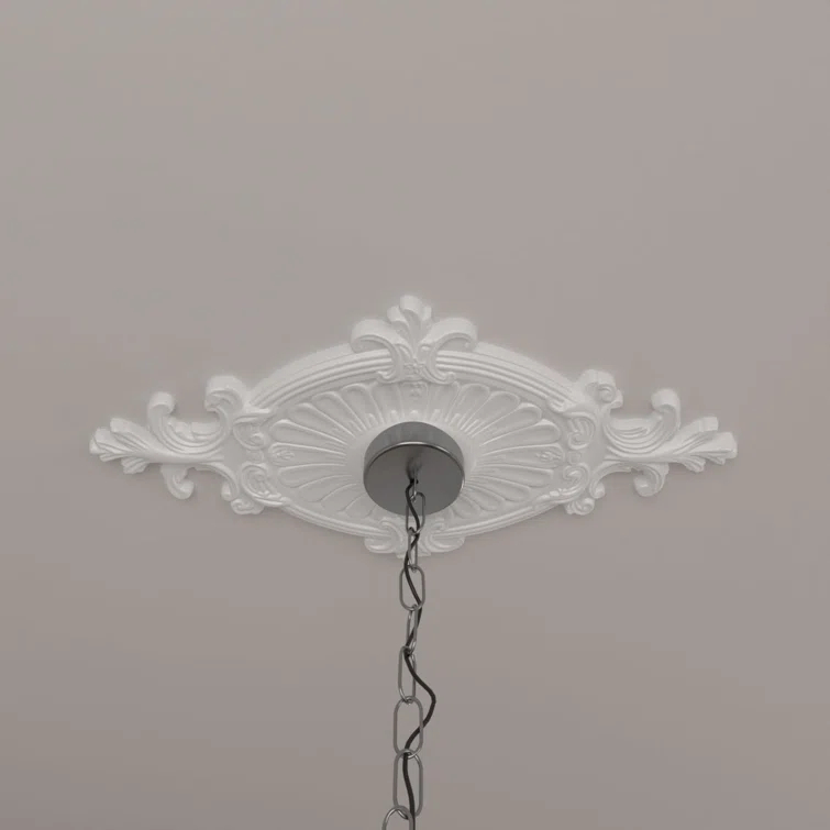 Rose and Ribbon Ceiling Medallion