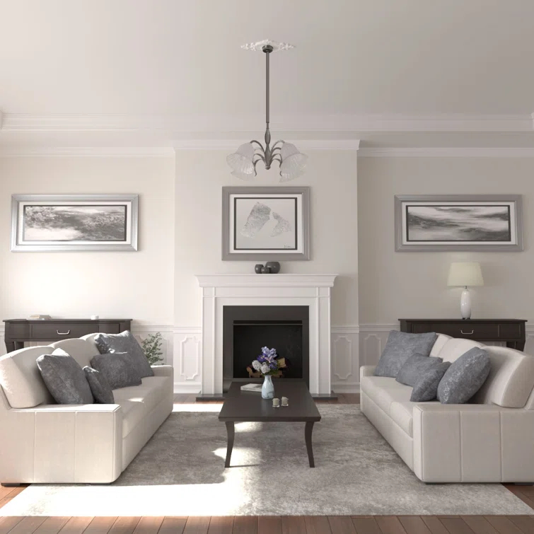 Rose and Ribbon Ceiling Medallion