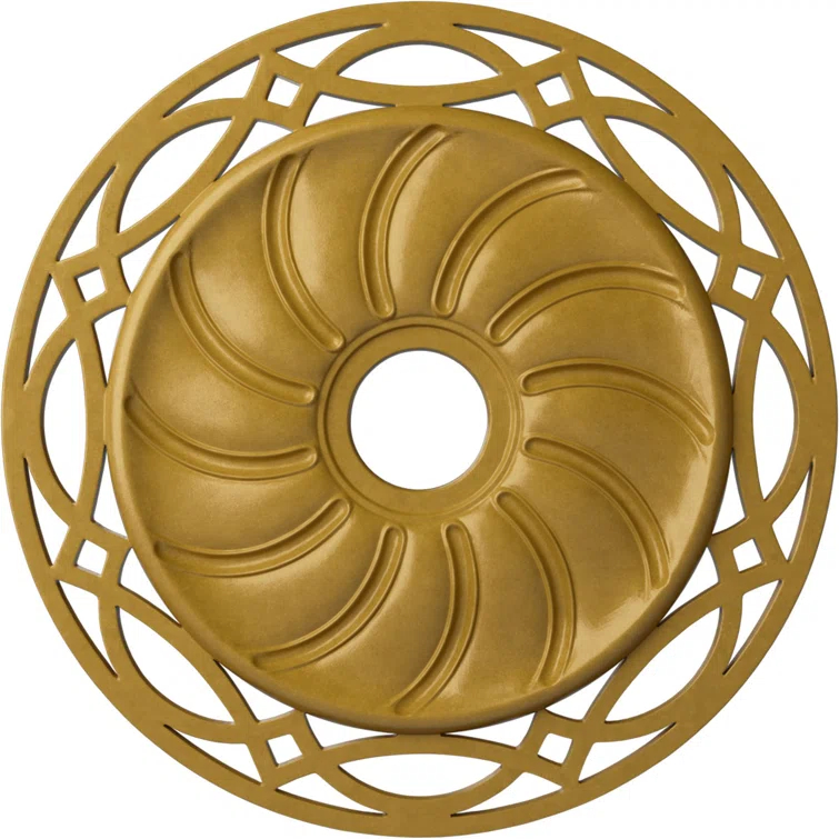 Ekena Millwork CM26LOIGS Loera Ceiling Medallion