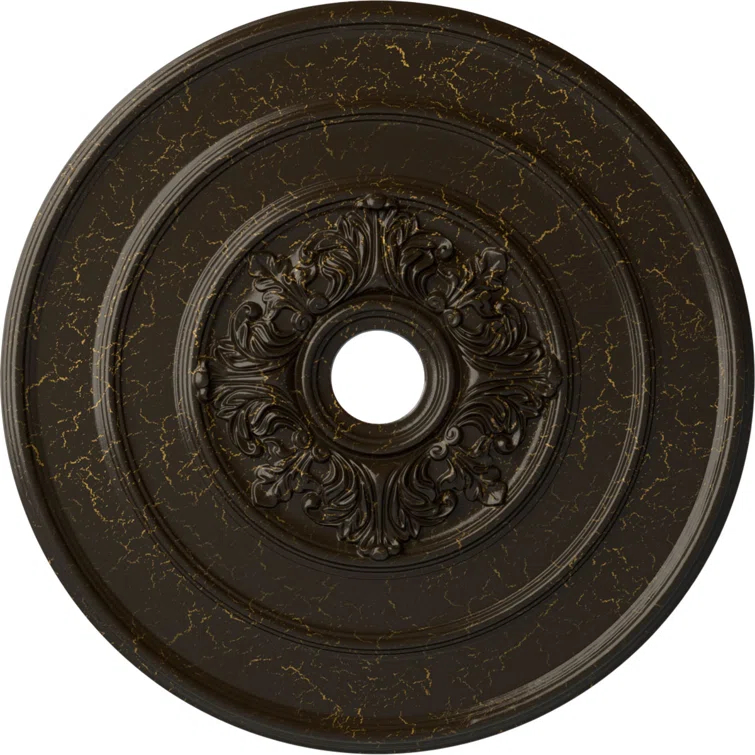 26"OD x 3 1/8"ID x 1 1/2"P Traditional with Acanthus Leaves Ceiling Medallion (Fits Canopies up to 4 1/4")