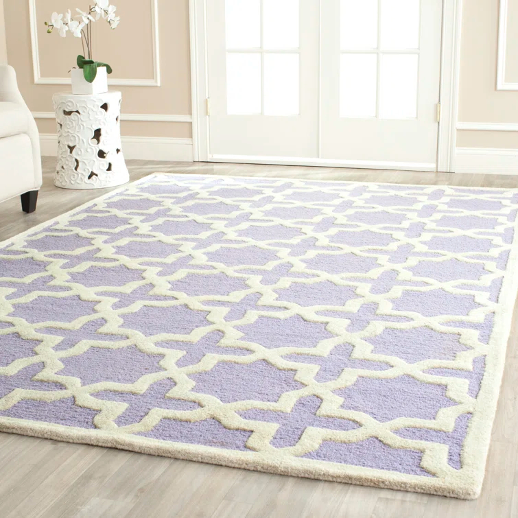 Igna Cambridge Hand Tufted Wool Geometric Rug
