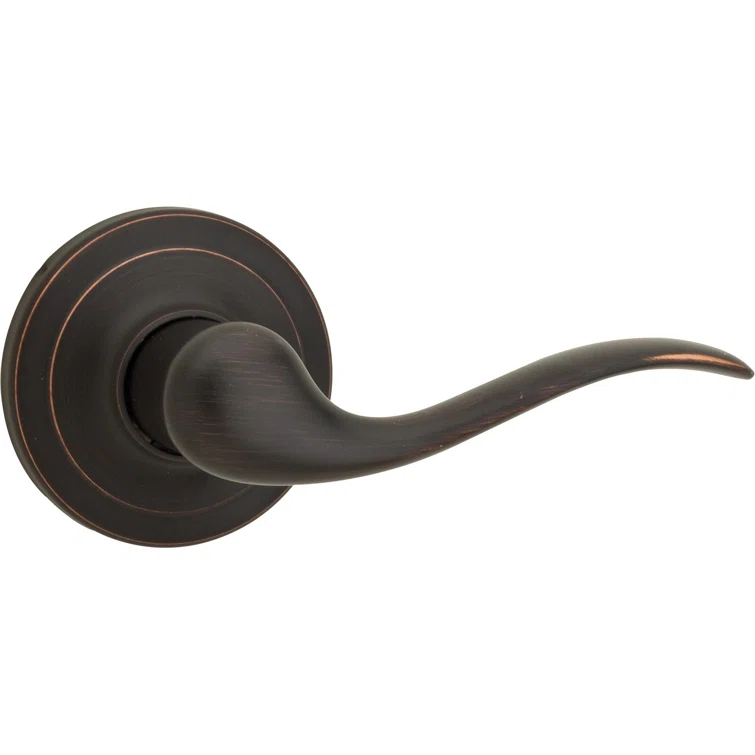 Tustin Single Dummy Door Lever with Rosette