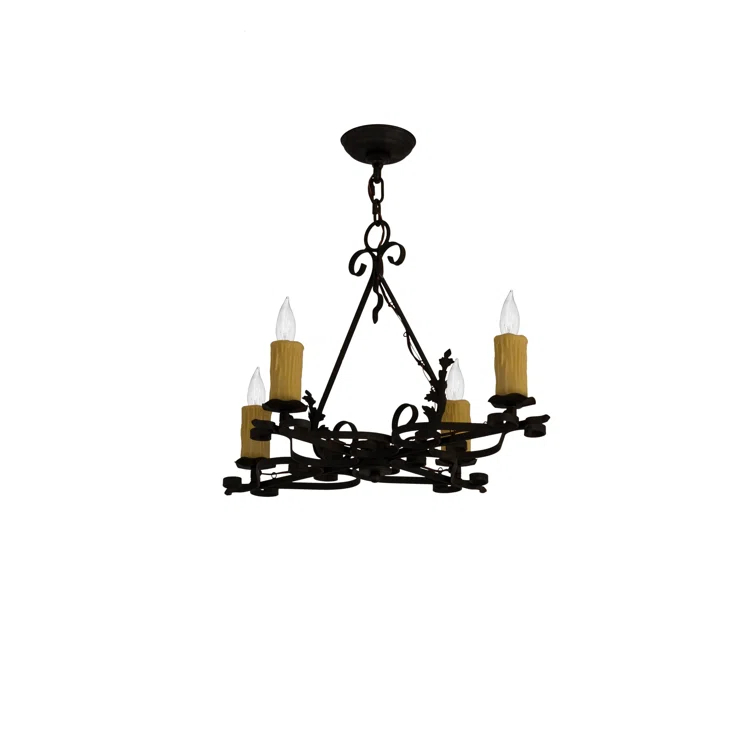 Elianna 4 - Light Dimmable Empire Chandelier