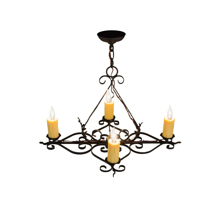 Elianna 4 - Light Dimmable Empire Chandelier