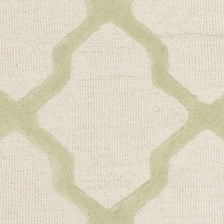 Cannen Cambridge Hand Tufted Wool Geometric Rug