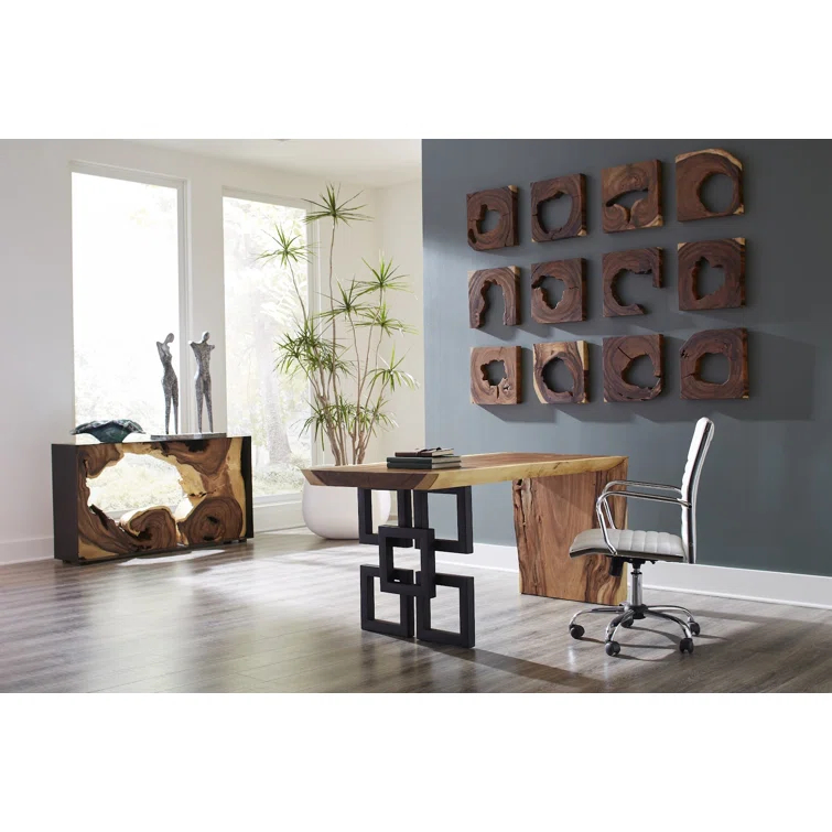 Phillips Collection Waterfall Solid Wood Desk