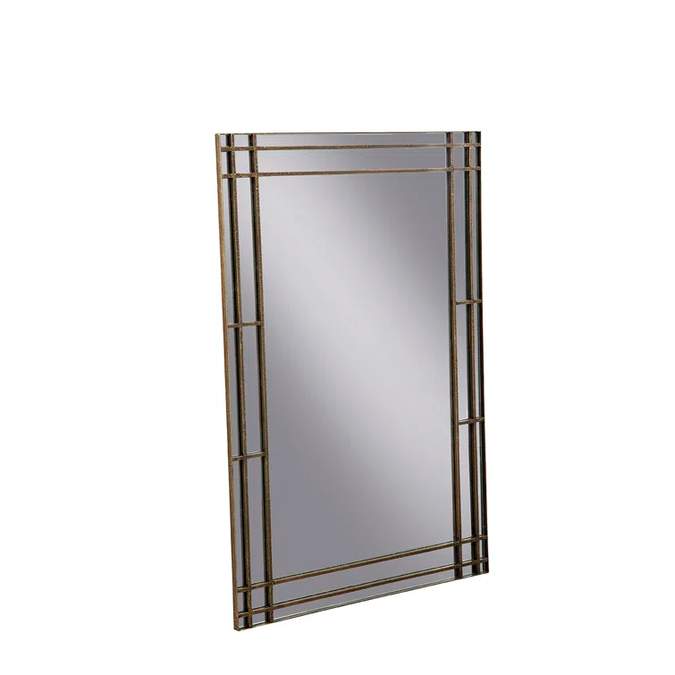 Bronze Full Length Rectangular Wall Mirror