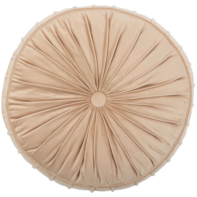 Clary Buttons Throw Pillow