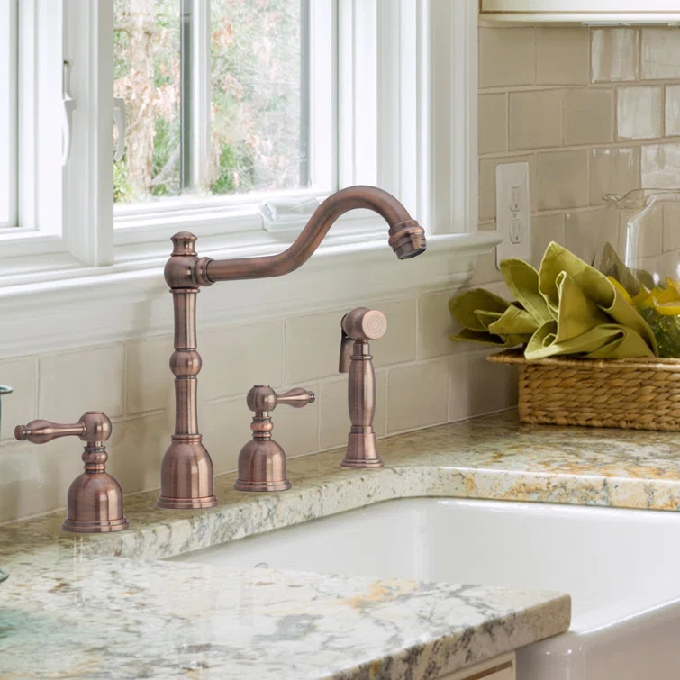 Akicon AK818-AC Akicon Kitchen Faucet with Side Spray