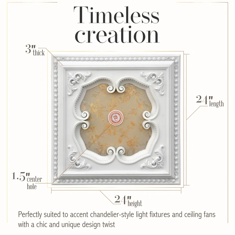 Four Leaf Clover Ceiling Medallion