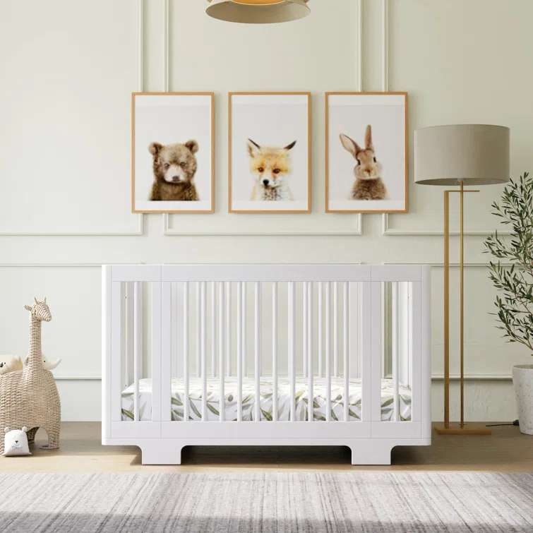 Yuzu 8-In-1 Convertible Crib With All-Stages Conversion Kits