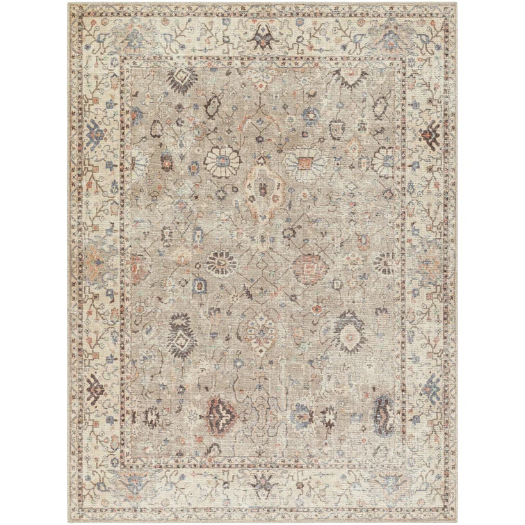 Becki Owens x Livabliss Oriental Vintage Camel Area Rug