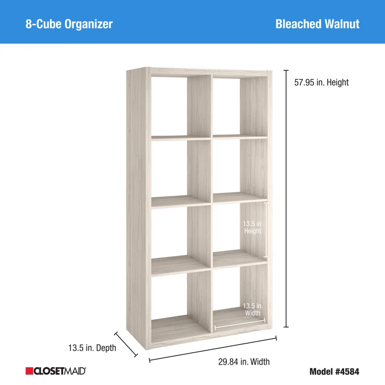 29.87'' H x 57.95'' W Cube Bookcase