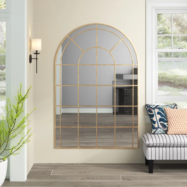 Etienne Metal Flat Wall Mirror