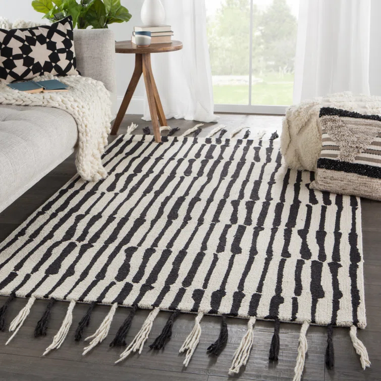 Vera Wool Striped Rug