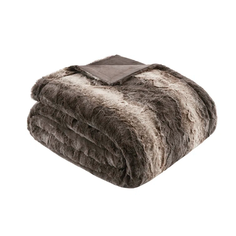 Madison Park Zuri Oversized Faux Fur