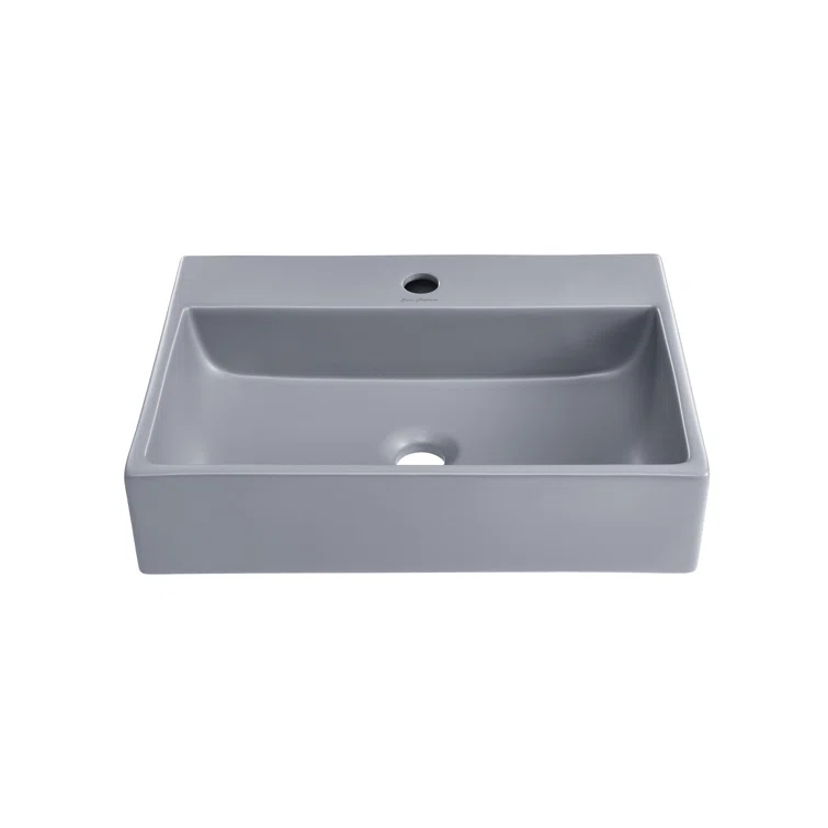 Claire 20 Rectangle Ceramic Vessel Sink