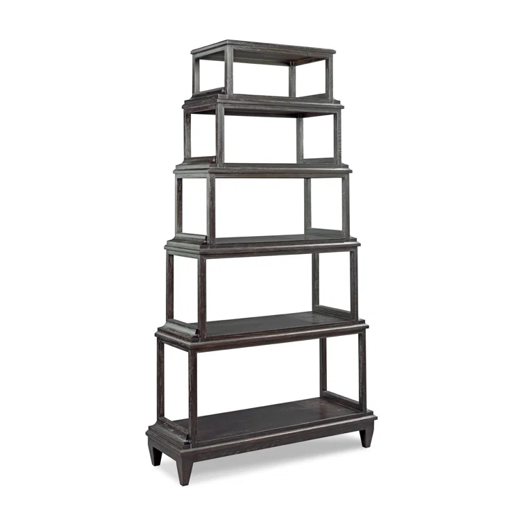 Slate Etagere Bookcase