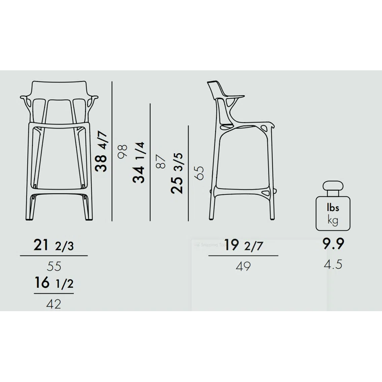 A.I. Recycled Stool