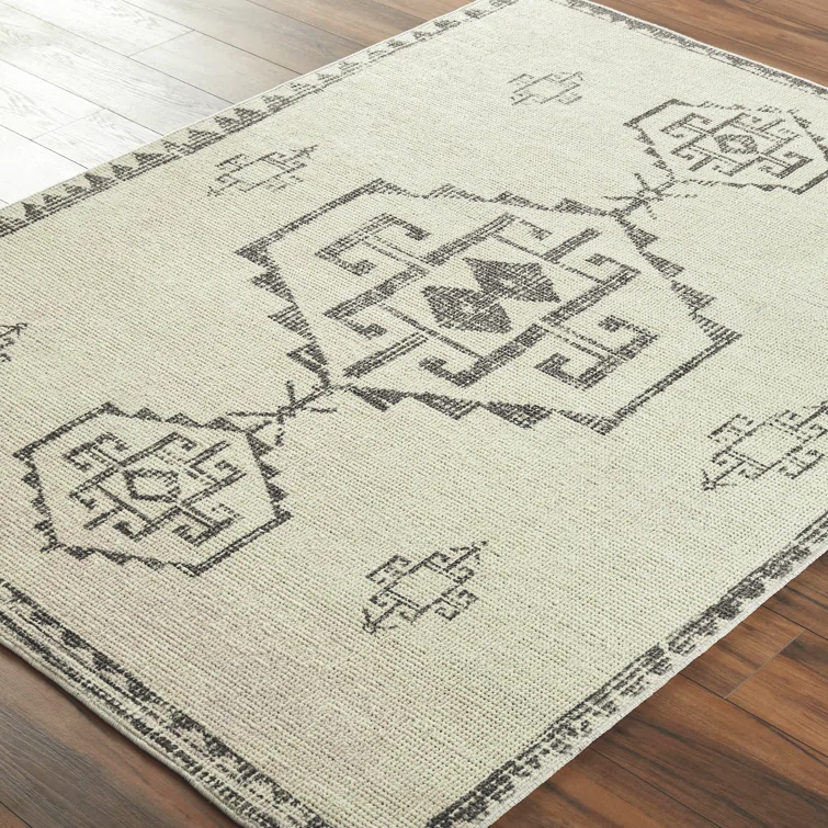 Becki Owens x Surya Solana Vintage Pewter/Beige Area Rug