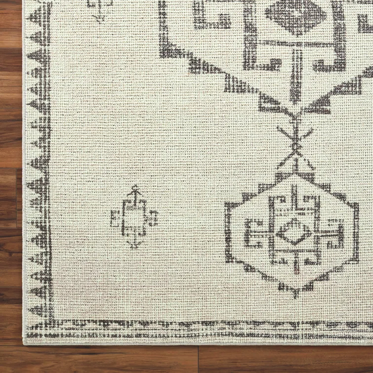 Becki Owens x Surya Solana Vintage Pewter/Beige Area Rug