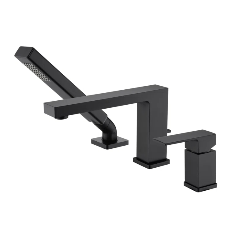 Ultra Faucets UF65847 Rift Deck Tub Filler