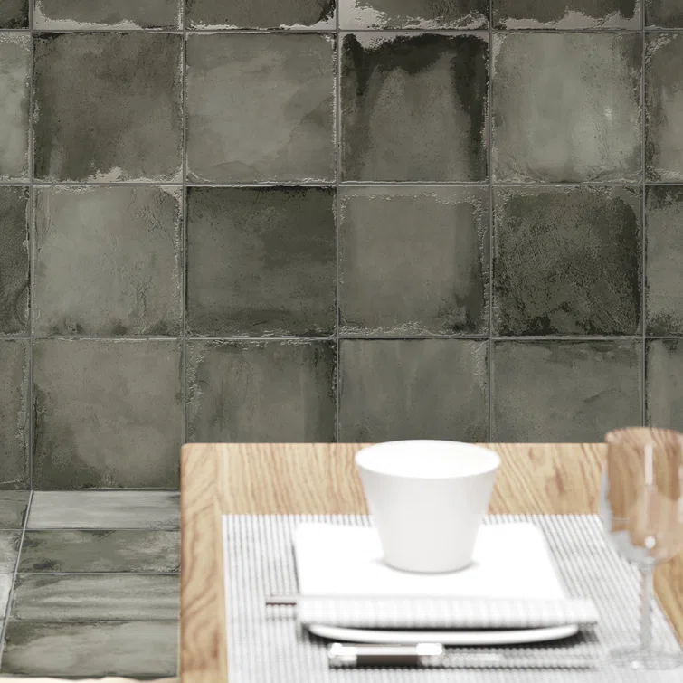 Poise 8-in. Zellige Look Glazed Porcelain Wall & Floor Tile