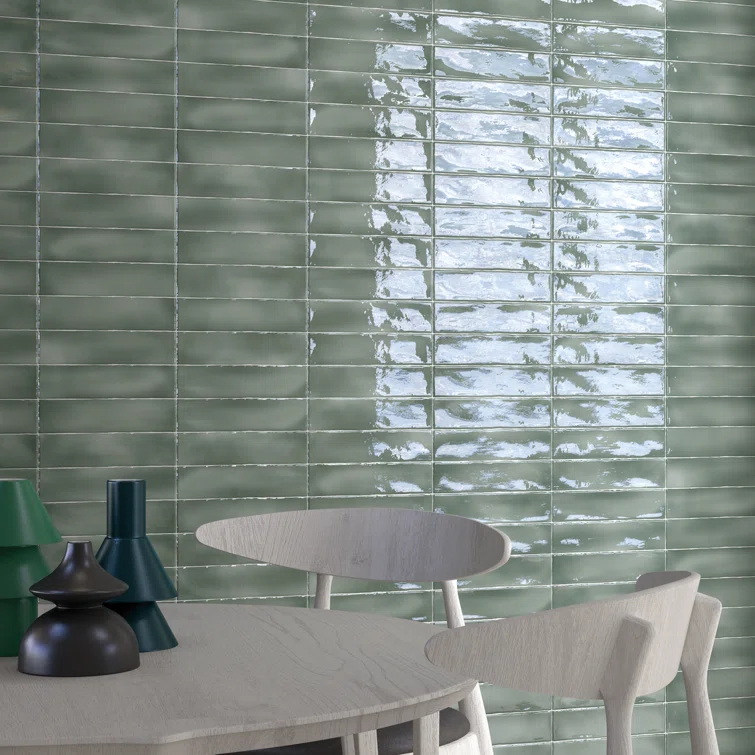 Modstate 3-in. x 12-in. Subway Glossy Ceramic Wall Tile
