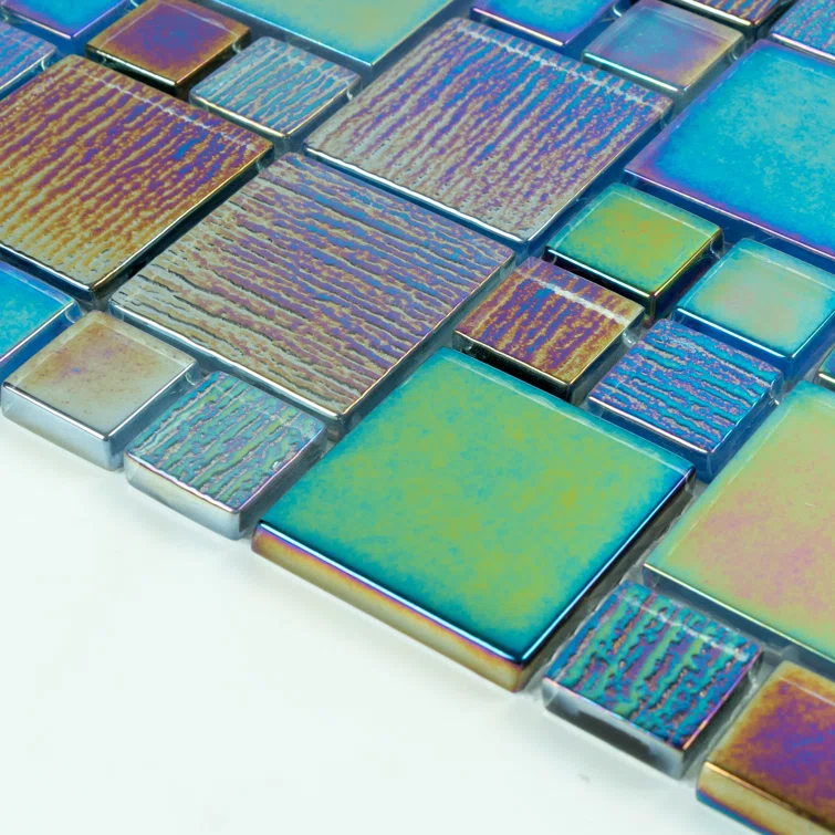 Reflections Artista Glass Versailles Mosaic Sheet Tile