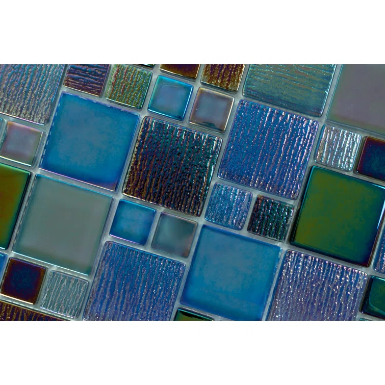 Reflections Artista Glass Versailles Mosaic Sheet Tile