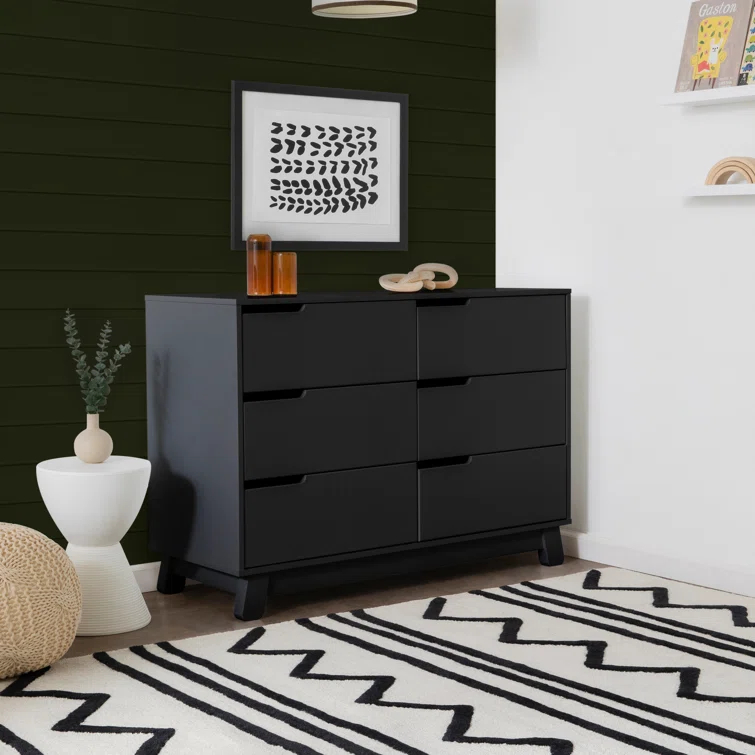 Hudson 6 Drawer 48" W Double Dresser