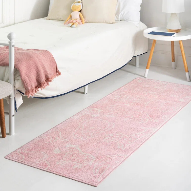 Whimsy Safari Animals Kid Rug