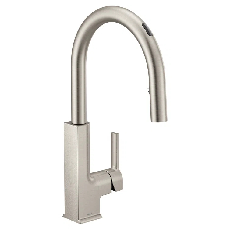 Moen STo Smart Touchless Single Handle Kitchen Faucet with Wave and Accessories S72308EVSRS