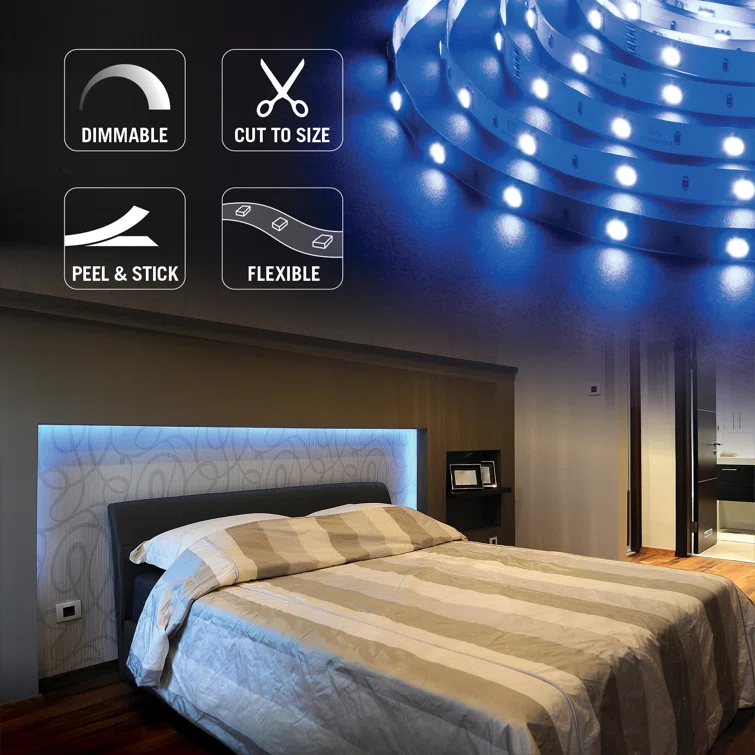 RibbonFlex Home, 24V, RGB, 30LEDs/M, IP20, 2.5M Undercabinet Strip Light