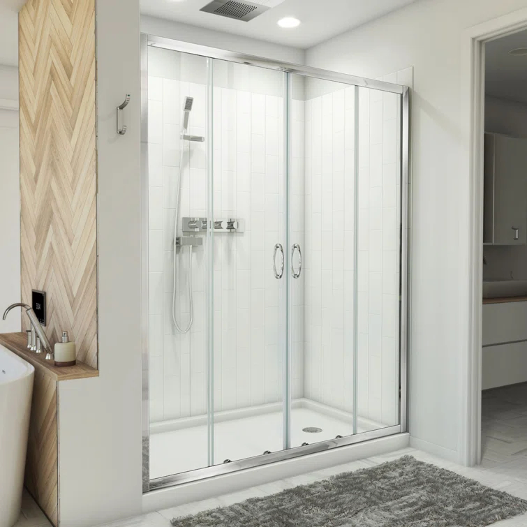 SlimLine 60" x 34" Single Threshold Shower Base
