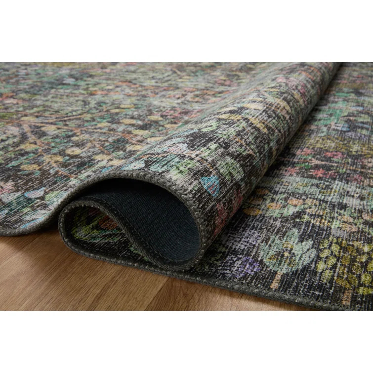 Rifle Paper Co. X Loloi Maison Grove Blue Area Rug