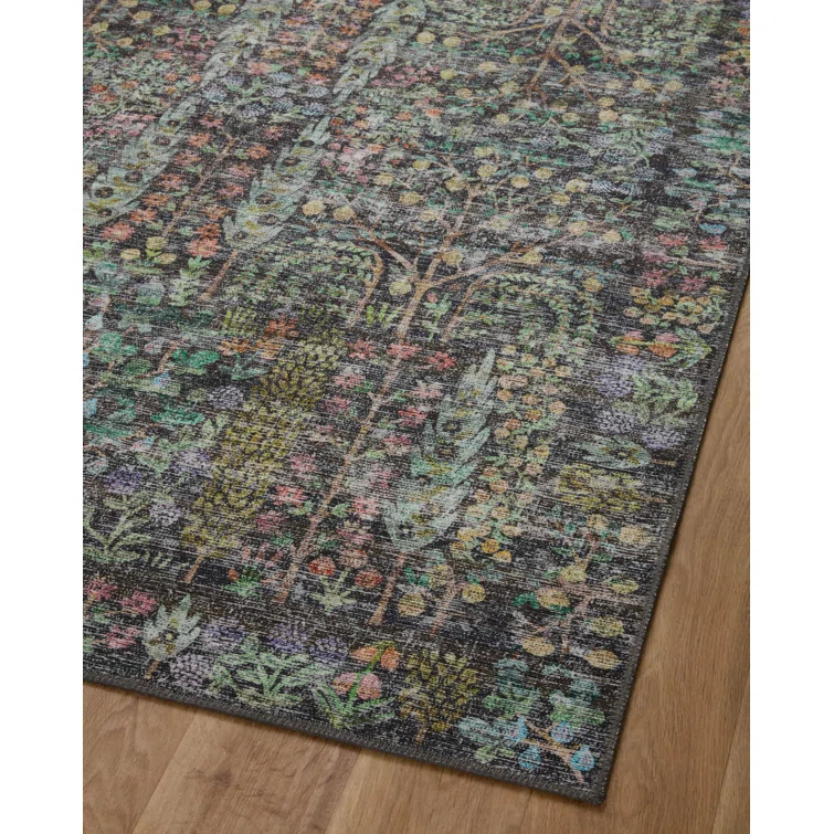 Rifle Paper Co. X Loloi Maison Grove Blue Area Rug