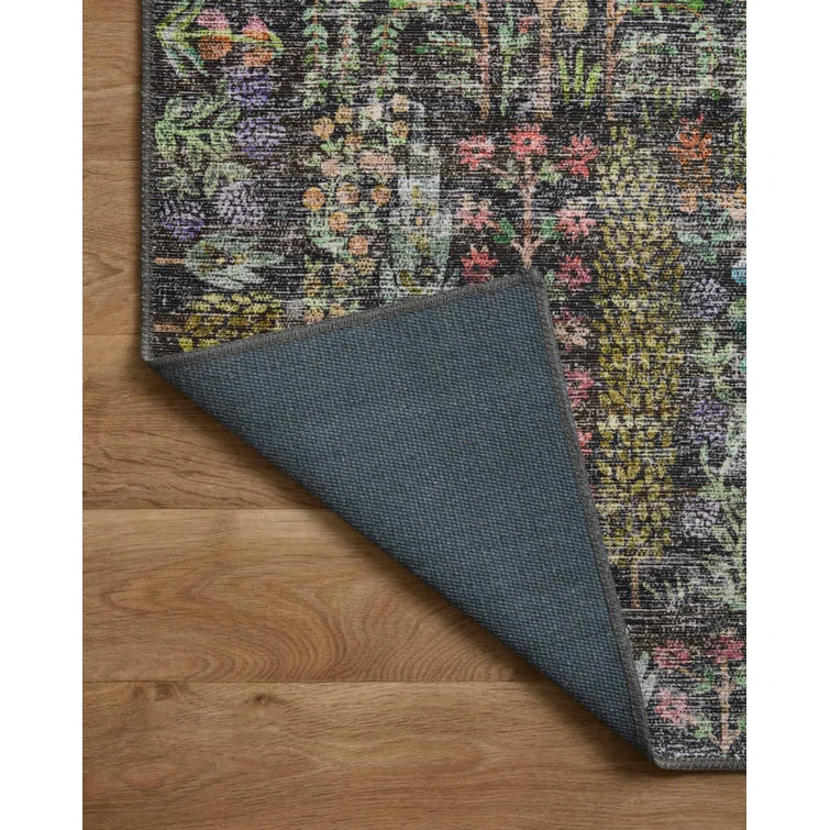 Rifle Paper Co. X Loloi Maison Grove Blue Area Rug