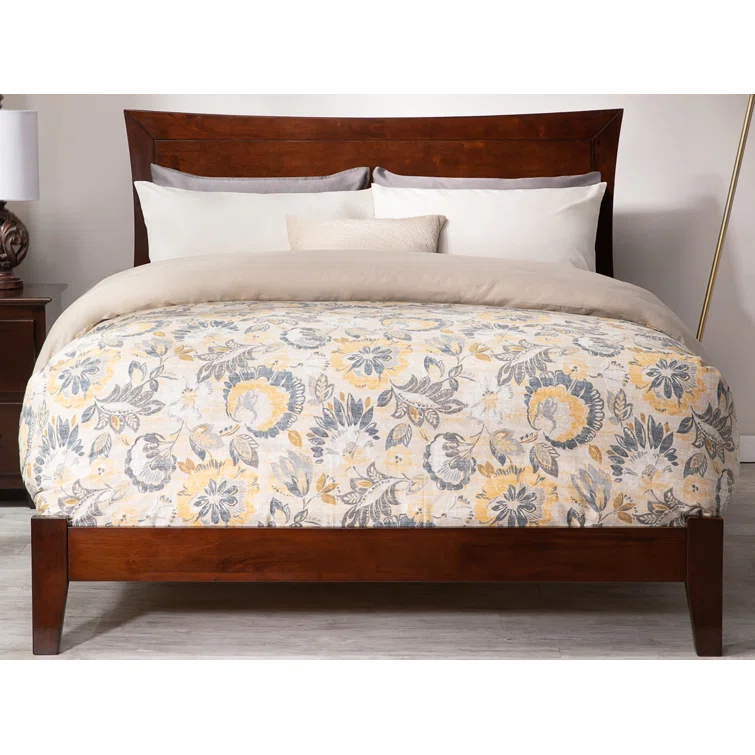 Metro Low Profile Solid Wood Platform Bed