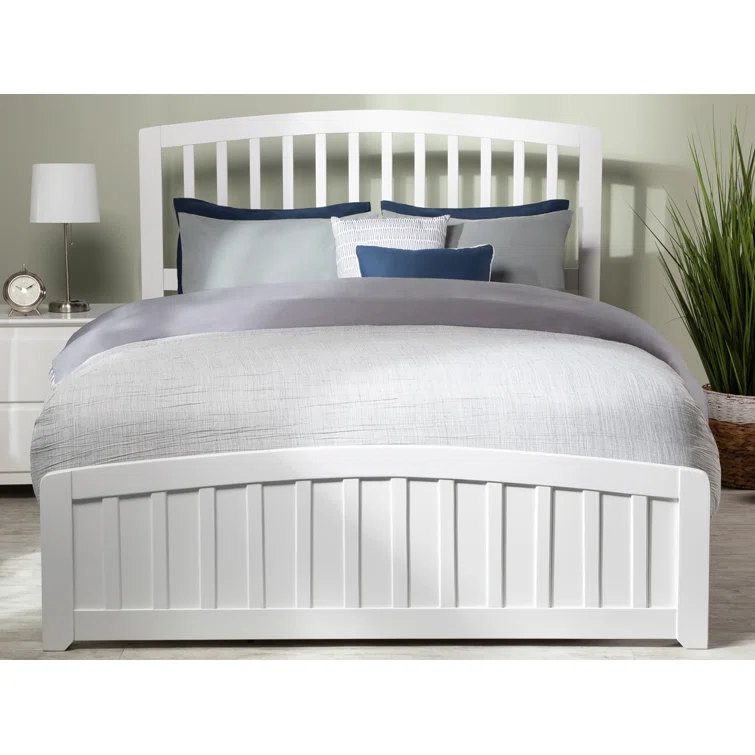 Richmond Solid Wood Low Profile Platform Bed
