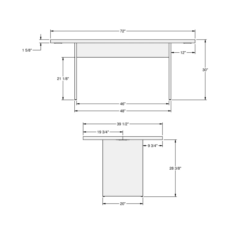 7 Piece 72" L Rectangle Dining Set