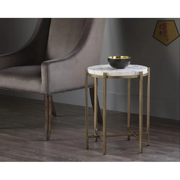 Cross Legs End Table