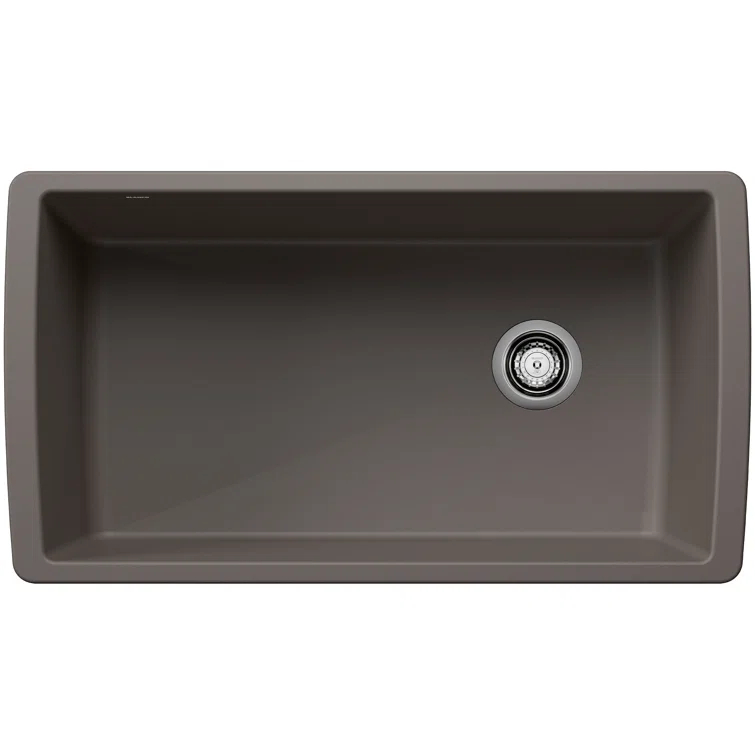 Diamond SILGRANIT 33" Super Single Undermount Kitchen Sink