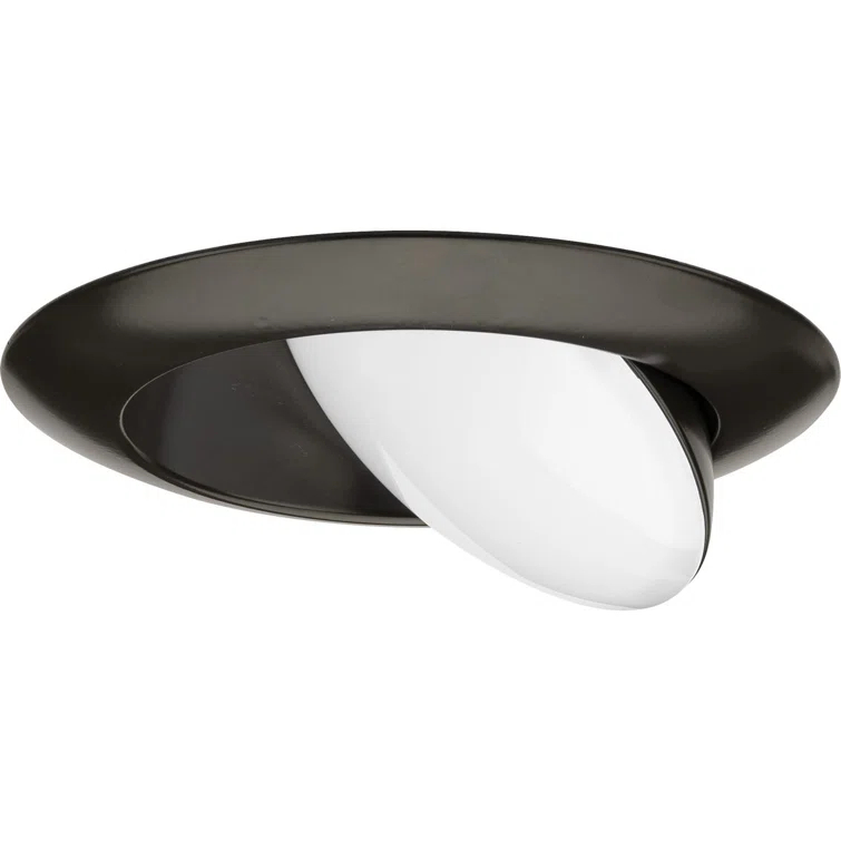 4-Inch Adjustable Eyeball 5-CCT Recessed Trim