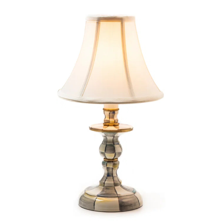 Sterling Check® Candlestick Lamp