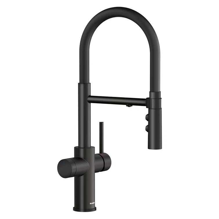 Catris Flexo Filter-Ready Semi-Pro Pull Down Single Handle Kitchen Faucet